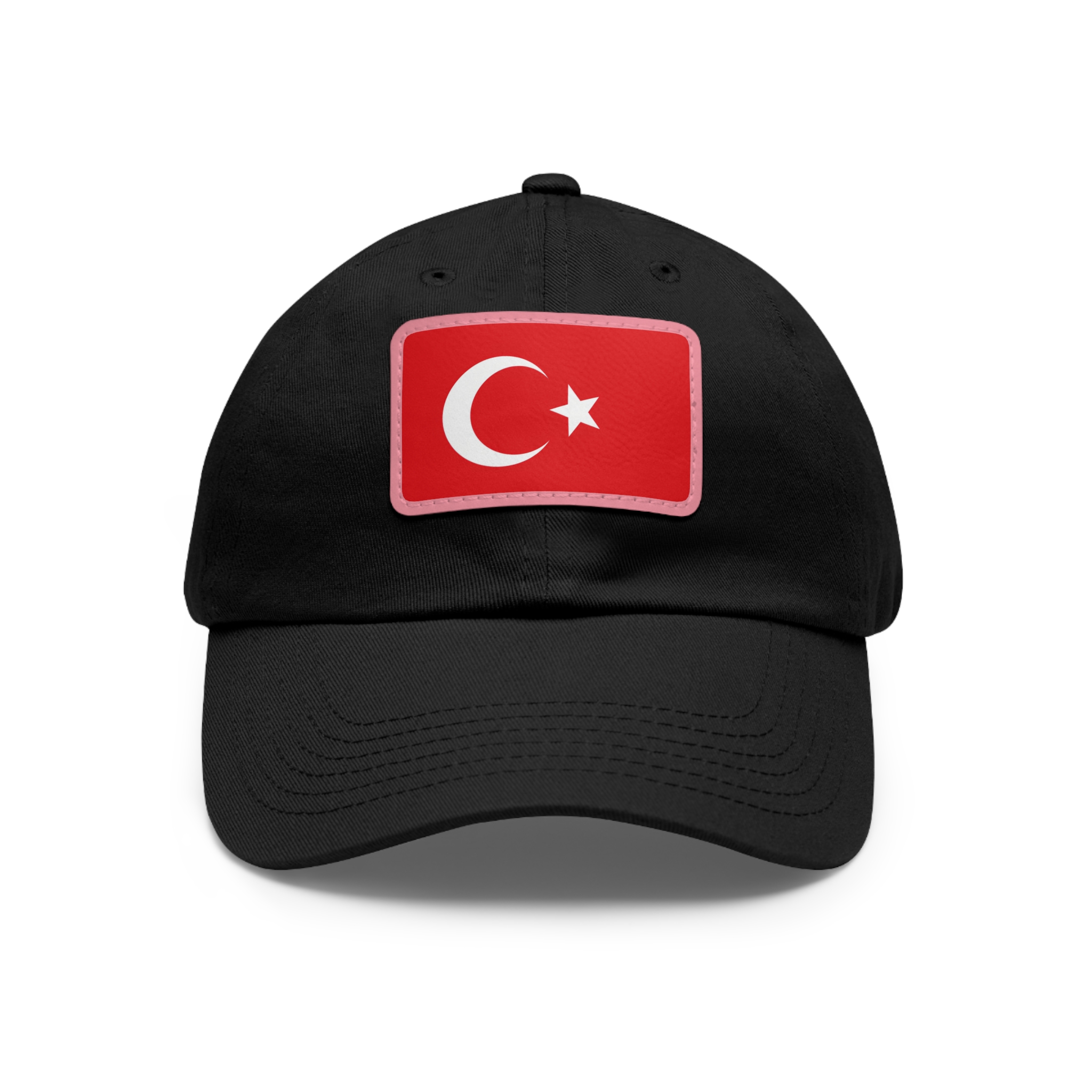 Turkish Flag Leather Patch Premium Baseball Cap (Unisex) - Image 5