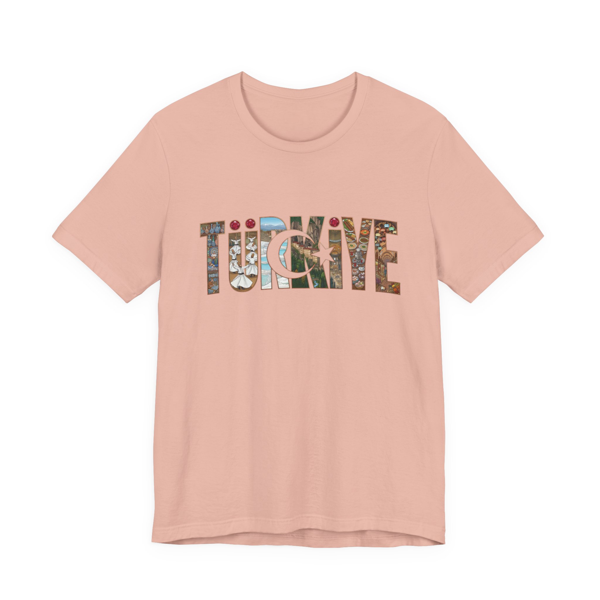 Turkiye Graphic Art T-shirt | Turkish Travel Souvenir Tee - Image 7
