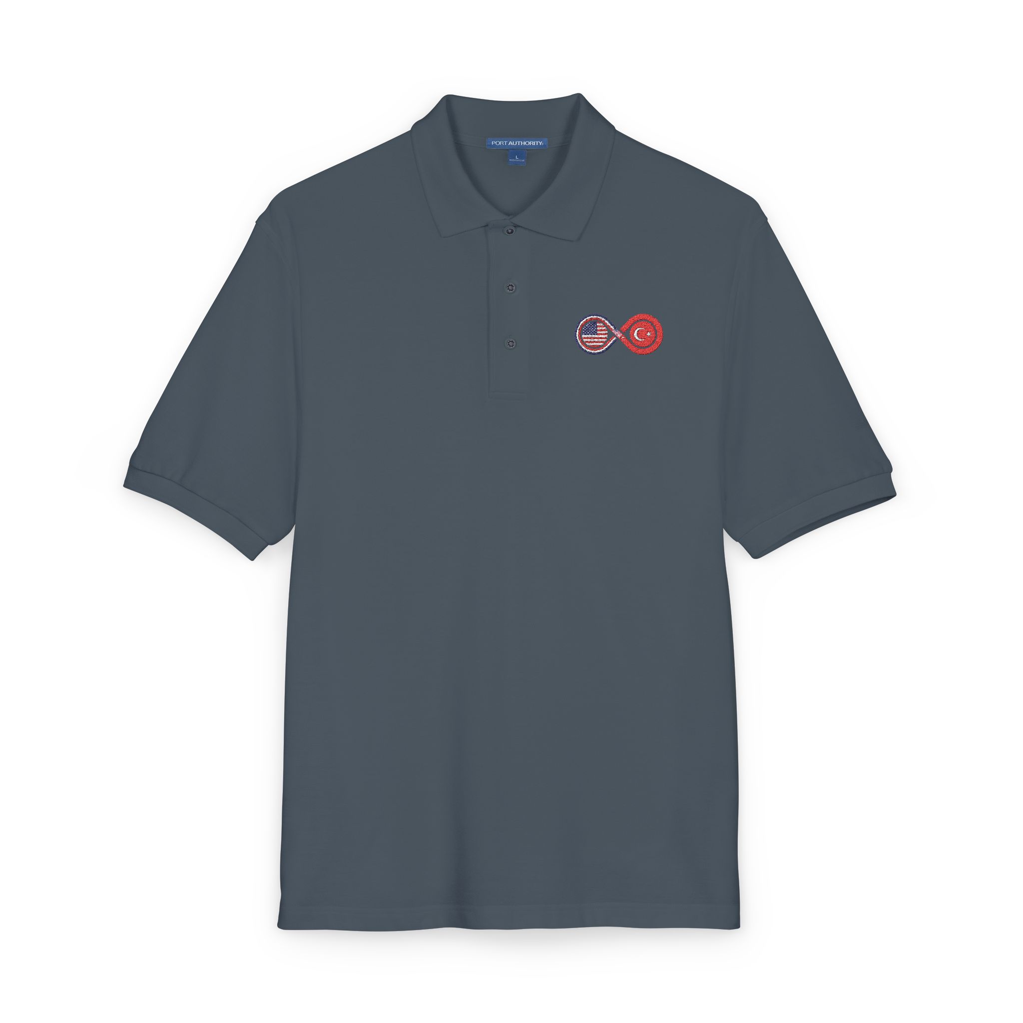 Global Turkish Heritage Polo Shirt – Turkish-American - Image 7
