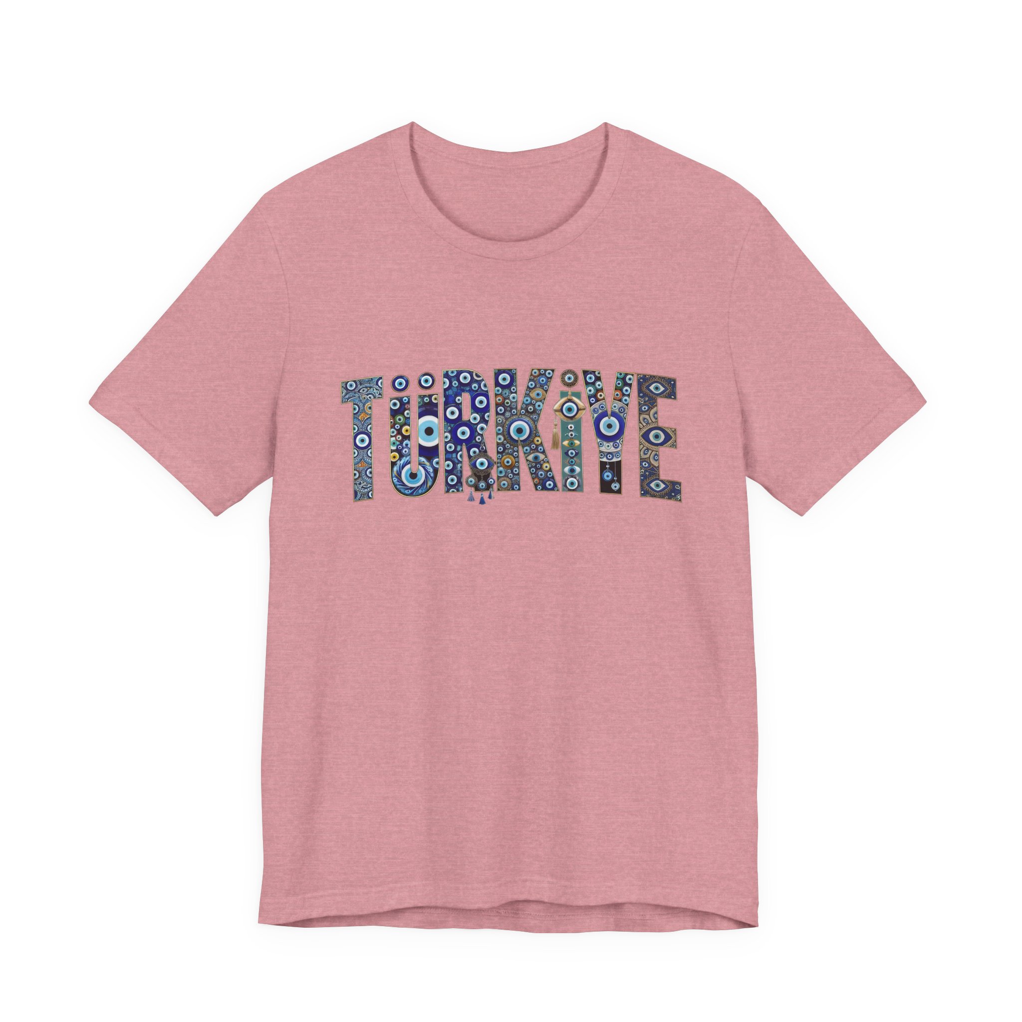 Turkiye Nazar Graphic T-shirt | Turkish Evil Eye Talisman Art - Image 18