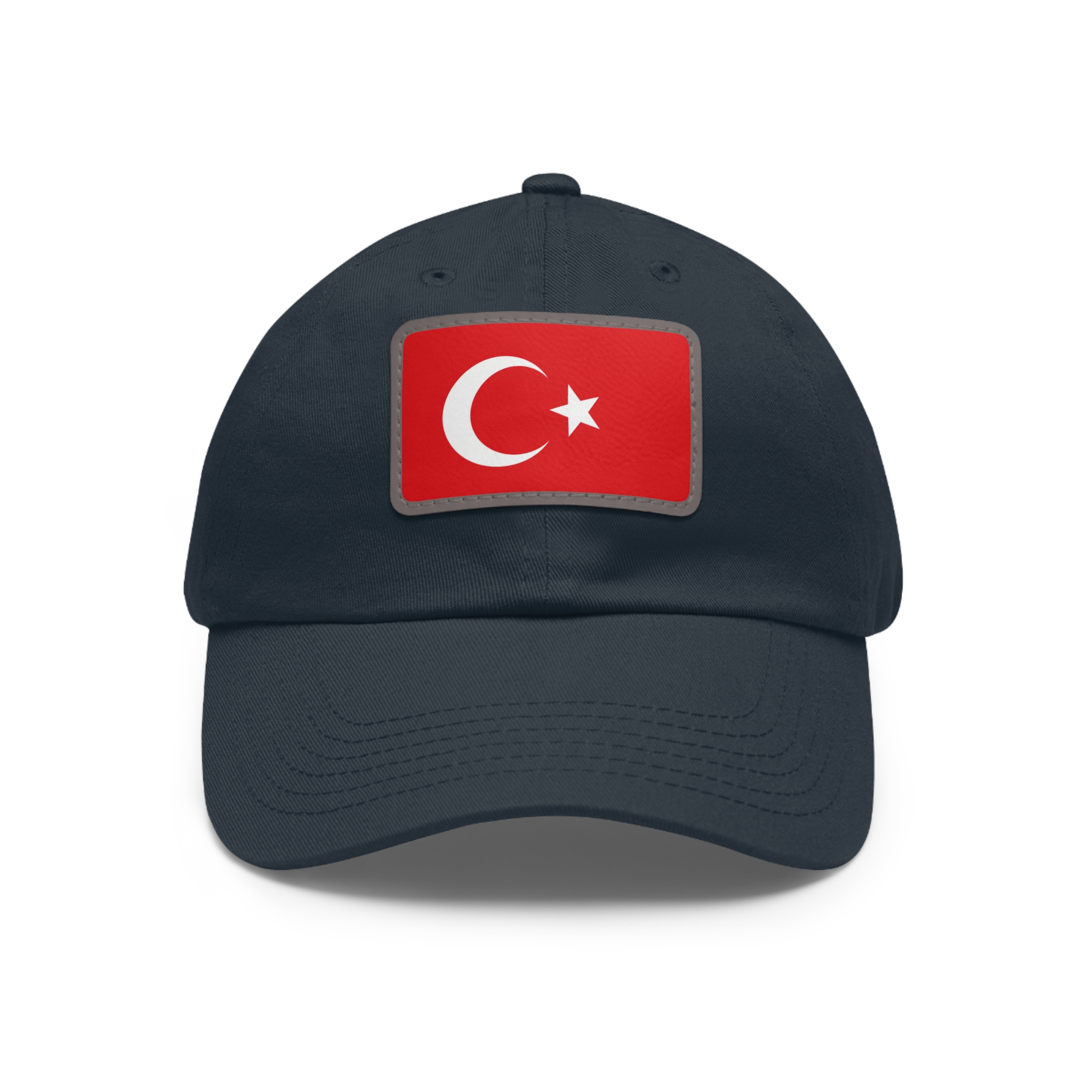 Turkish Flag Leather Patch Premium Baseball Cap (Unisex) - Image 10