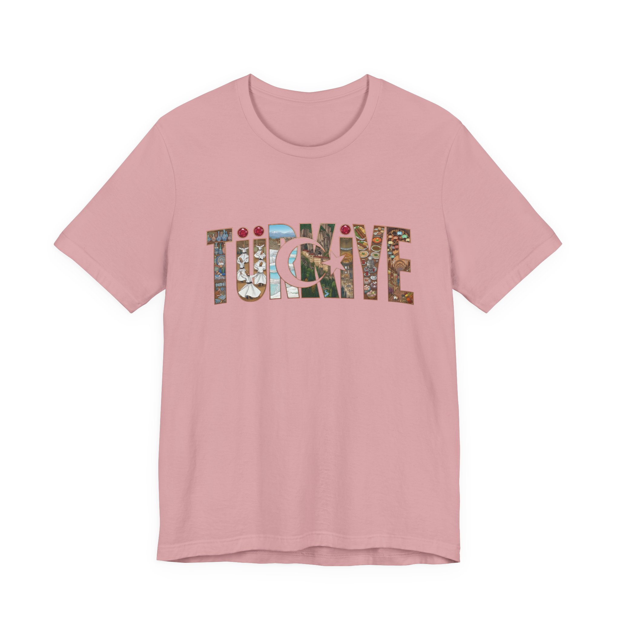 Turkiye Graphic Art T-shirt | Turkish Travel Souvenir Tee - Image 14