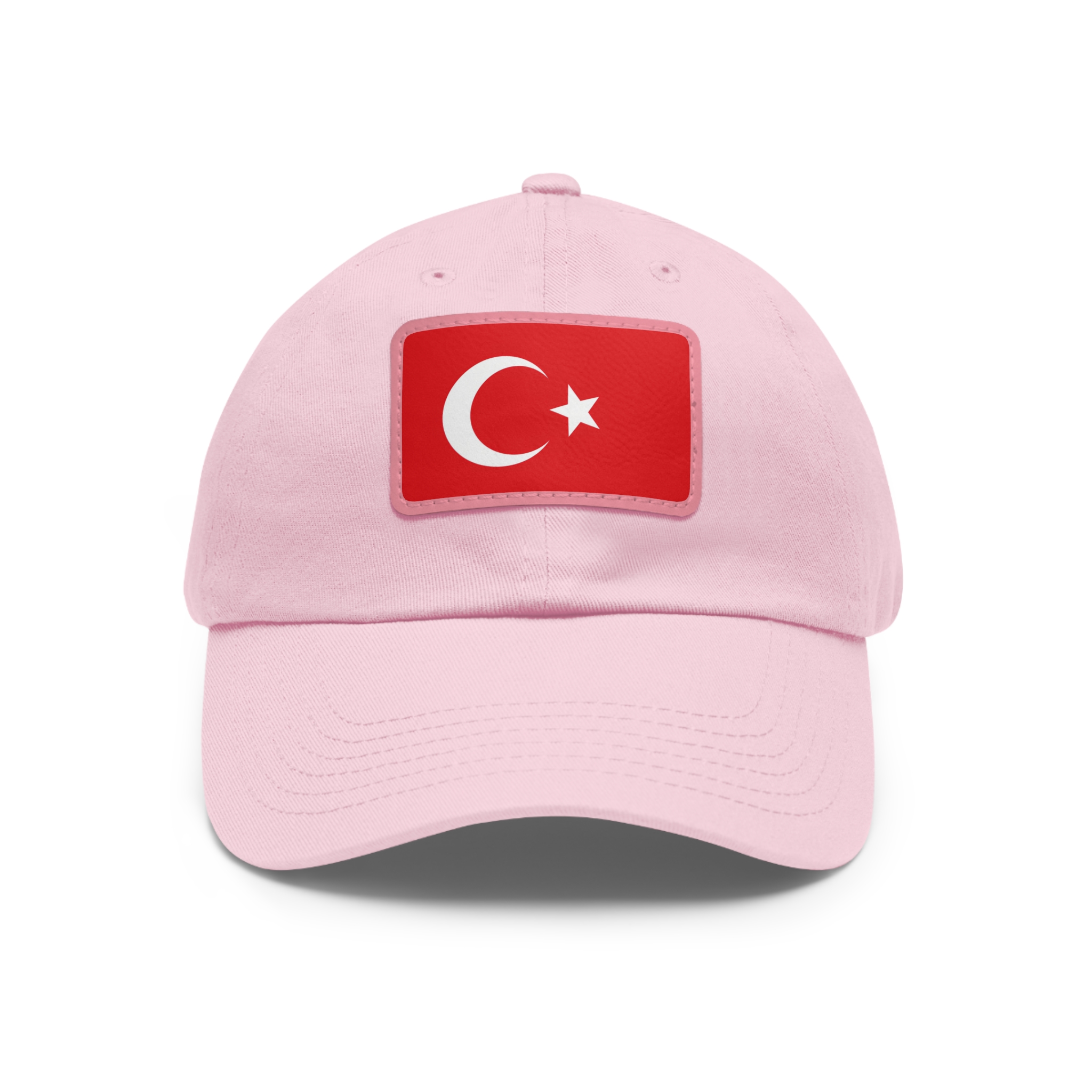 Turkish Flag Leather Patch Premium Baseball Cap (Unisex) - Image 8