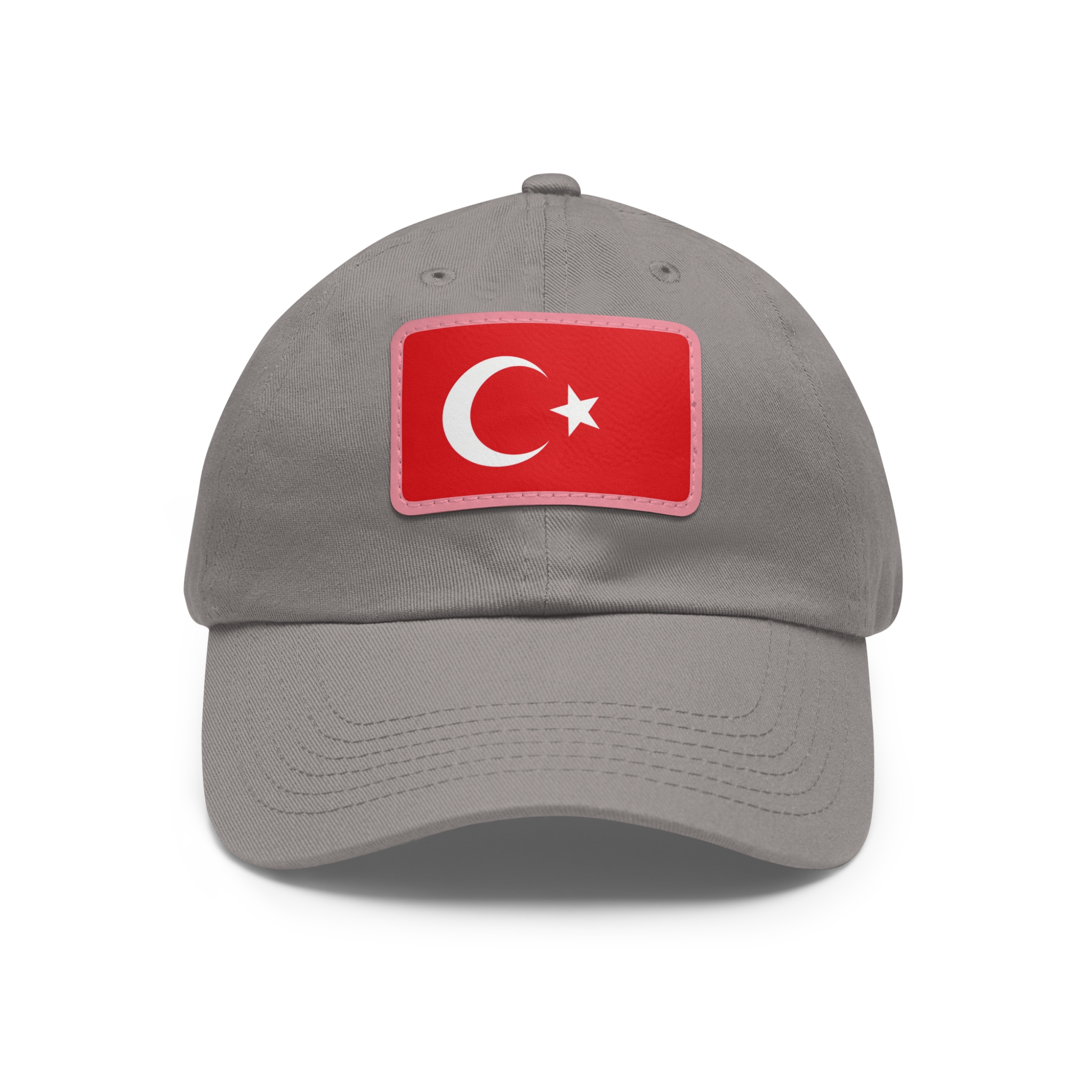 Turkish Flag Leather Patch Premium Baseball Cap (Unisex) - Image 7