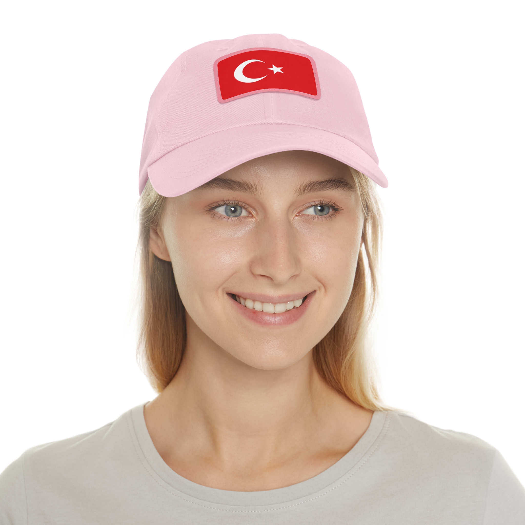 Turkish Flag Leather Patch Premium Baseball Cap (Unisex) - Image 9