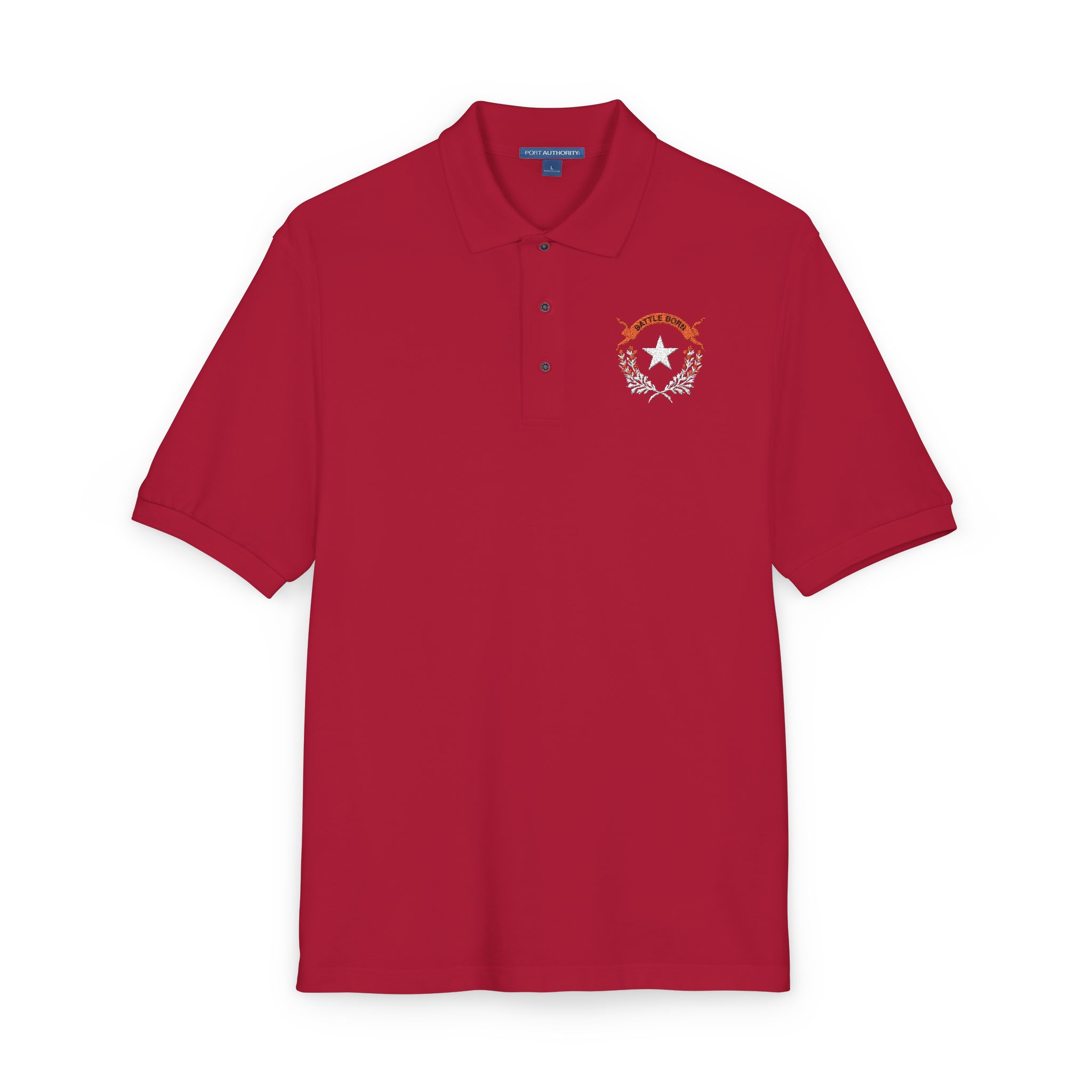 Embroidered Nevada "Battle Born" Logo Polo Shirt - Image 8
