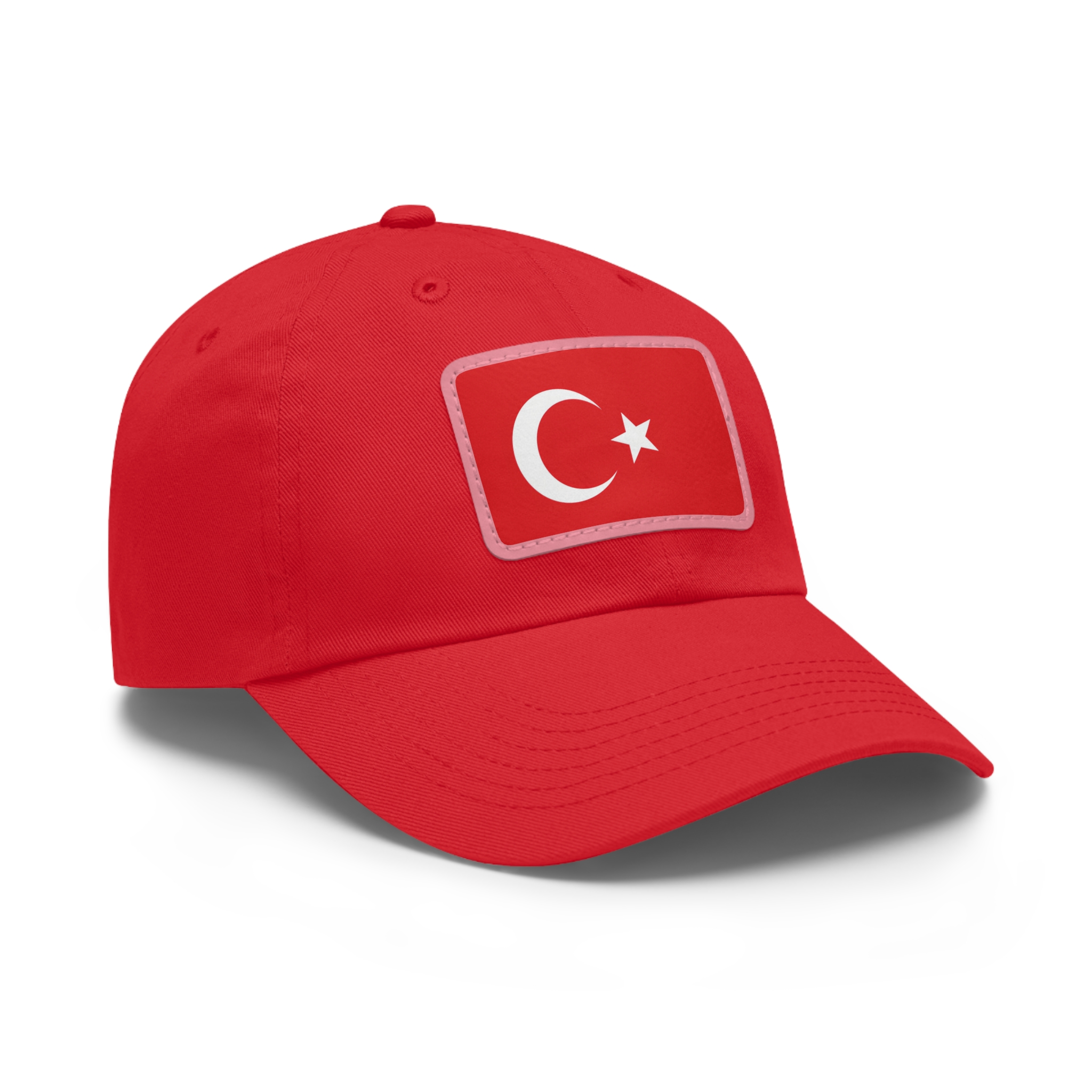 Turkish Flag Leather Patch Premium Baseball Cap (Unisex) - Image 15