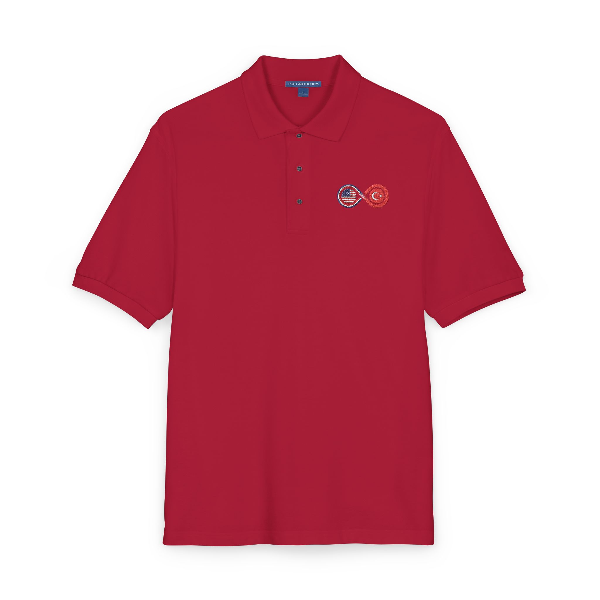 Global Turkish Heritage Polo Shirt – Turkish-American - Image 8