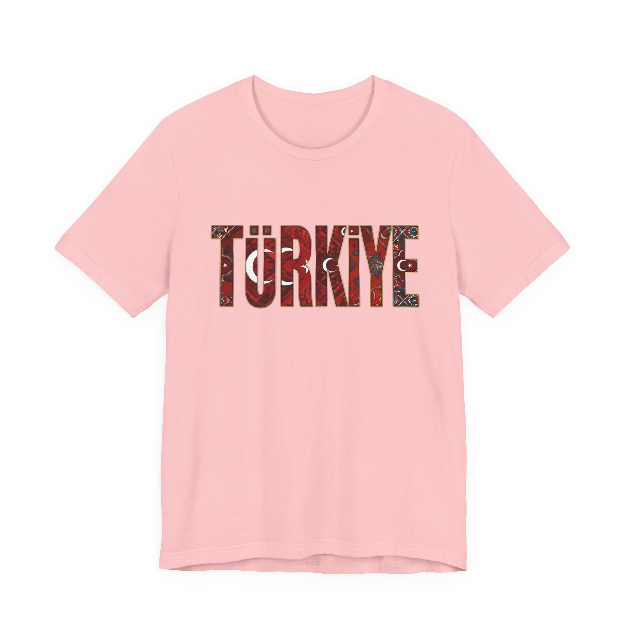 Turkiye Heritage Graphic T-shirt – Crimson Crescent & Star - Image 16