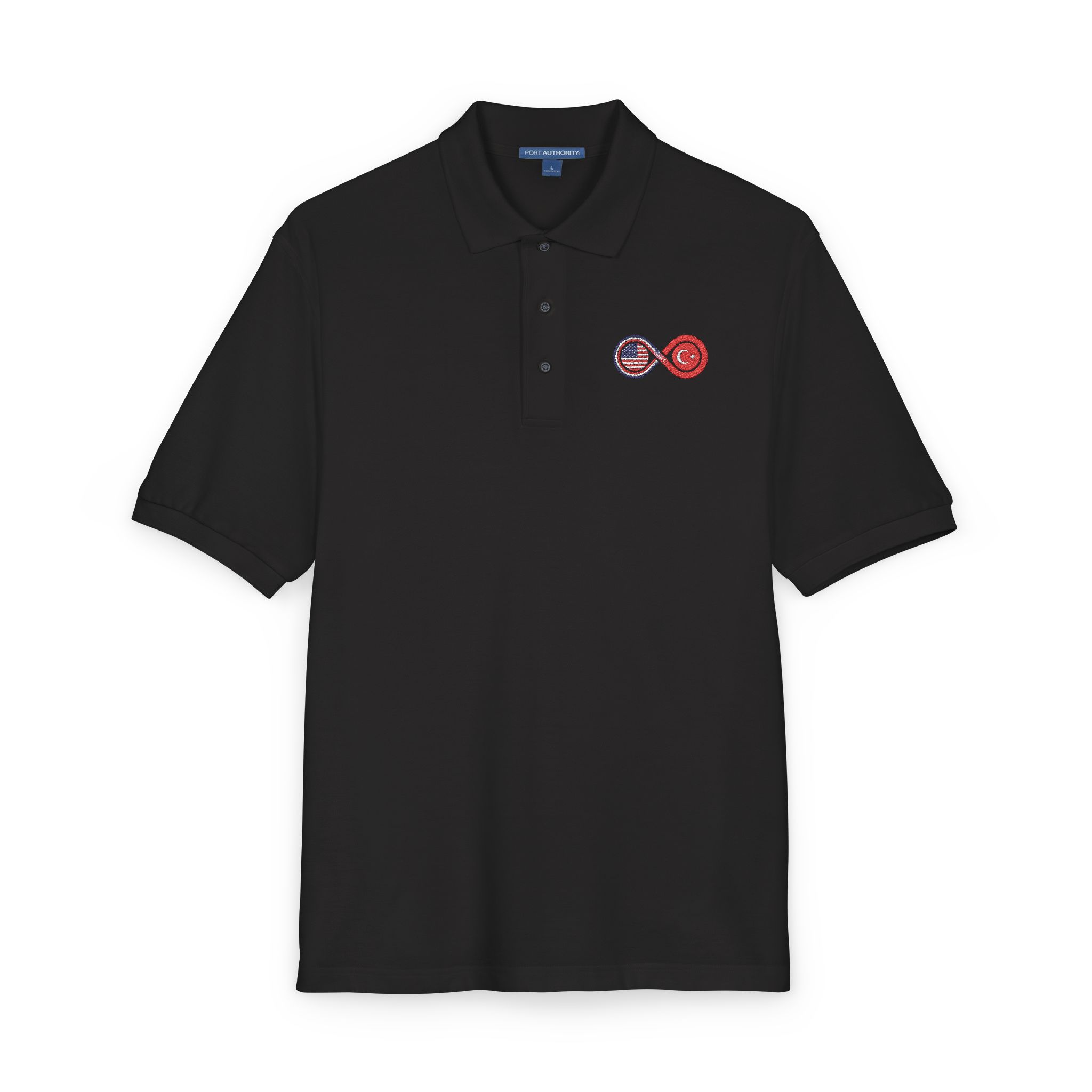Global Turkish Heritage Polo Shirt – Turkish-American - Image 4