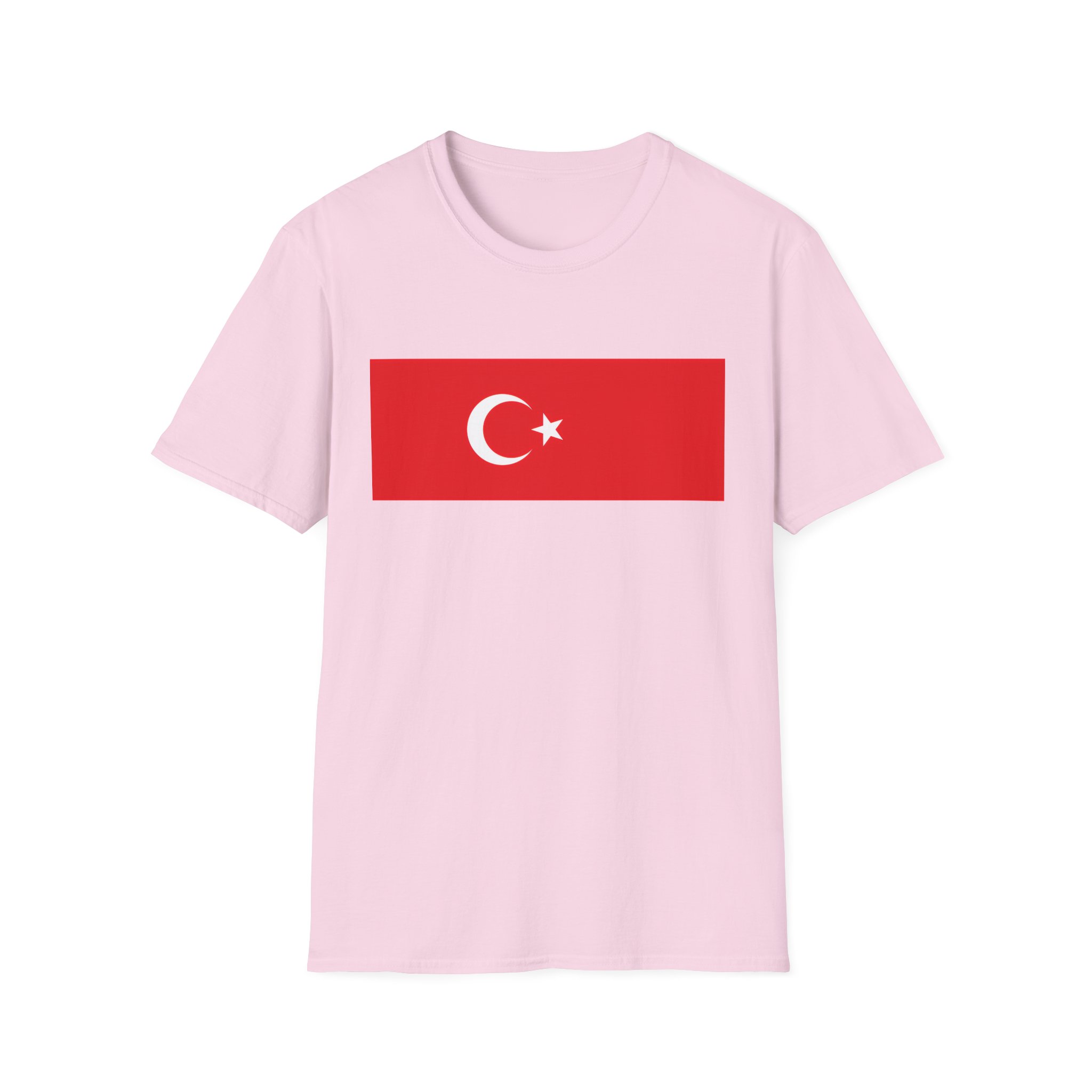 Republic of Turkiye Flag Graphic Unisex Cotton T-Shirt - Image 17