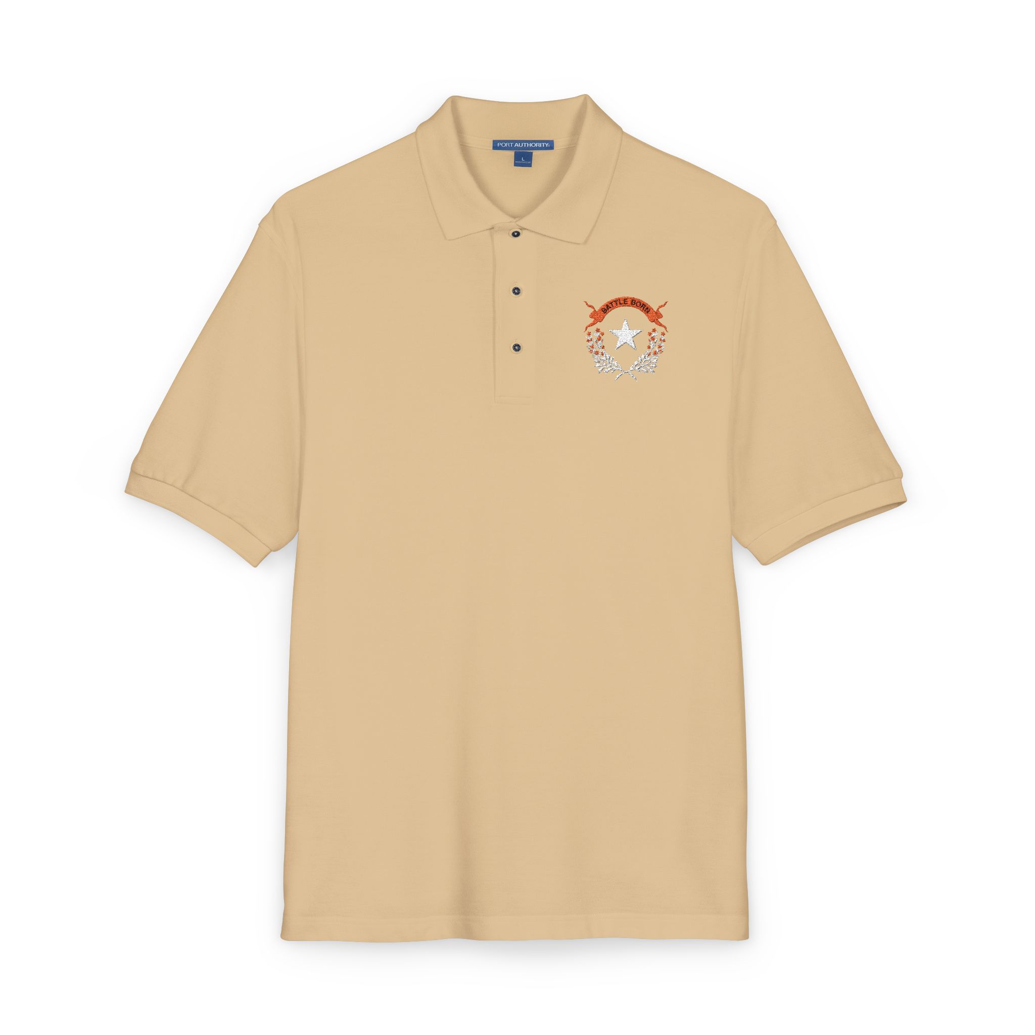 Embroidered Nevada "Battle Born" Logo Polo Shirt - Image 4