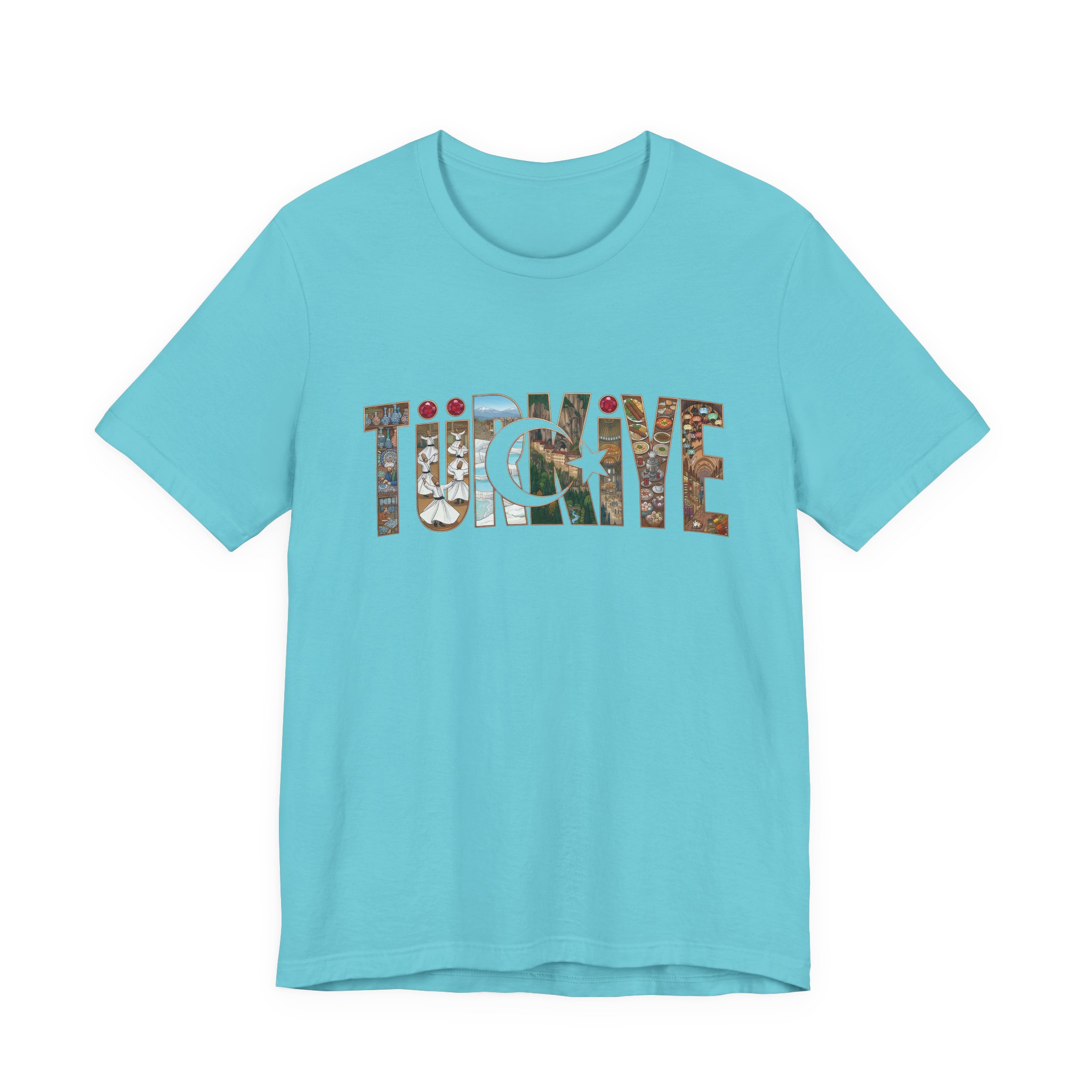 Turkiye Graphic Art T-shirt | Turkish Travel Souvenir Tee - Image 12